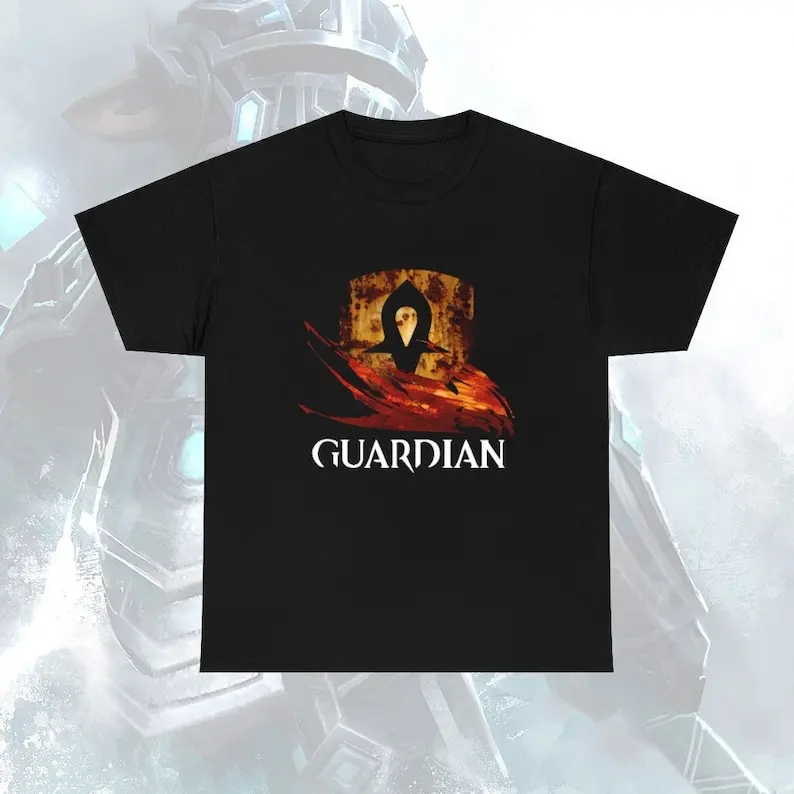 Camiseta de GW2 Guardian profession Fantasy medieval Wars MMORPG gamer