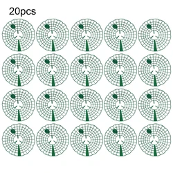 Soporte de fresa 20 piezas, enrejados de escalada verde, pilar de vid para el hogar, ligero, herramientas de jardín, soporte de marco para plantas, soporte de plástico para frutas