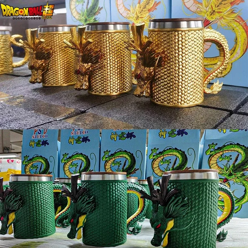 

Dragon Ball Psd Shenlong Cup Cheers Series Dragon Ball Powder Shenlong Cup 304 Stainless Steel Exquisite Water Cup Gift