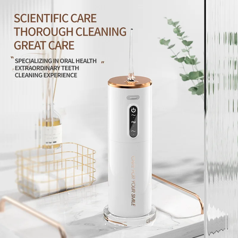 

XIAOMI mijia Oral Irrigator Tooth Portable Electric Water Flosser USB Rechargeable Cleaning Device 3 Modes IPX7 Waterproof