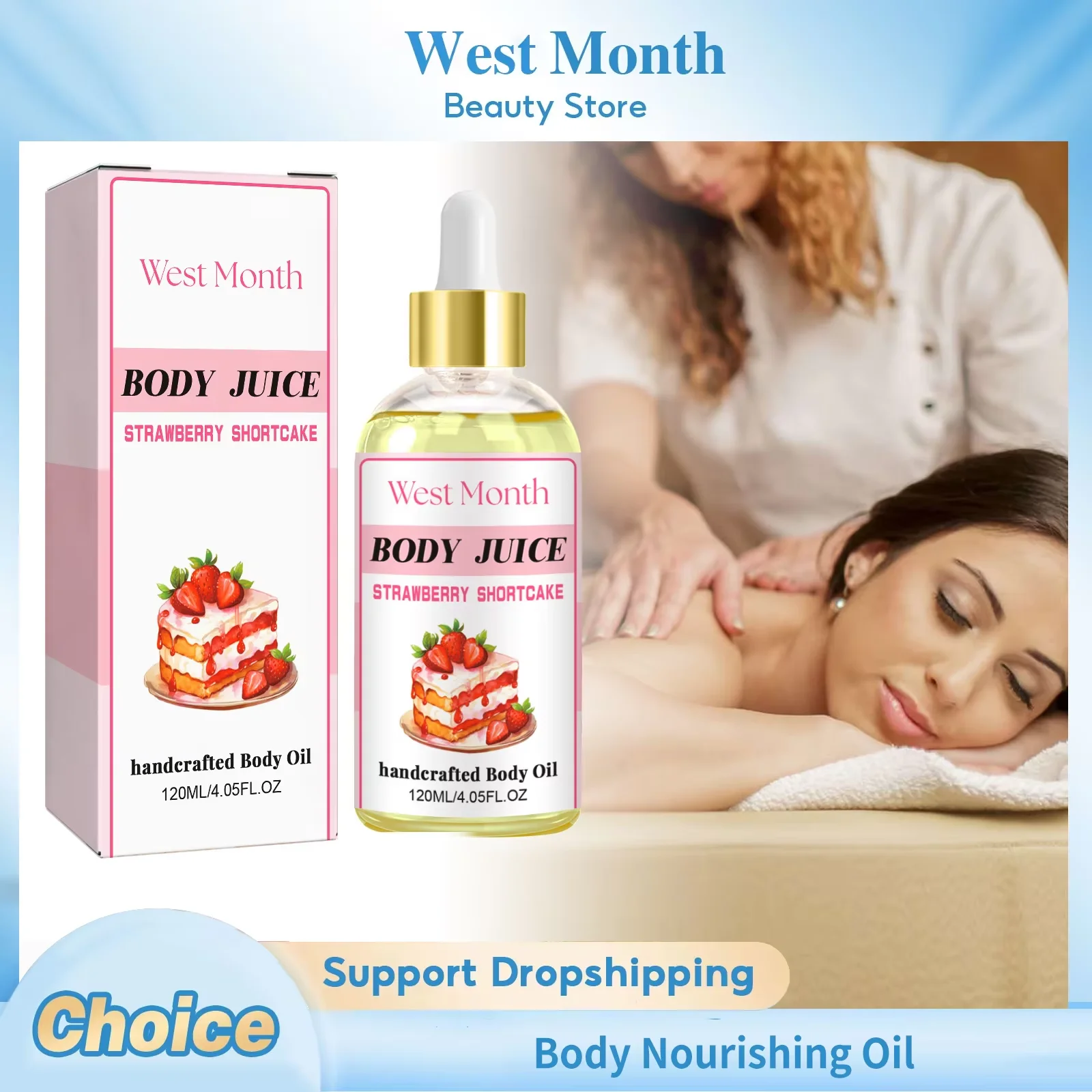 Body Hydrating Oil Dry Skin Repair Brightening Moisturizing Glow Rejuvenating Softening Smoothing Relaxing Massage Essential Oil