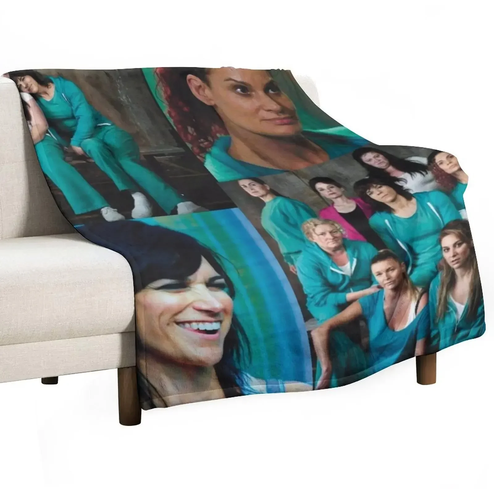 

Wentworth collage Throw Blanket Cozy Home Blanket Gift for Christmas Holiday