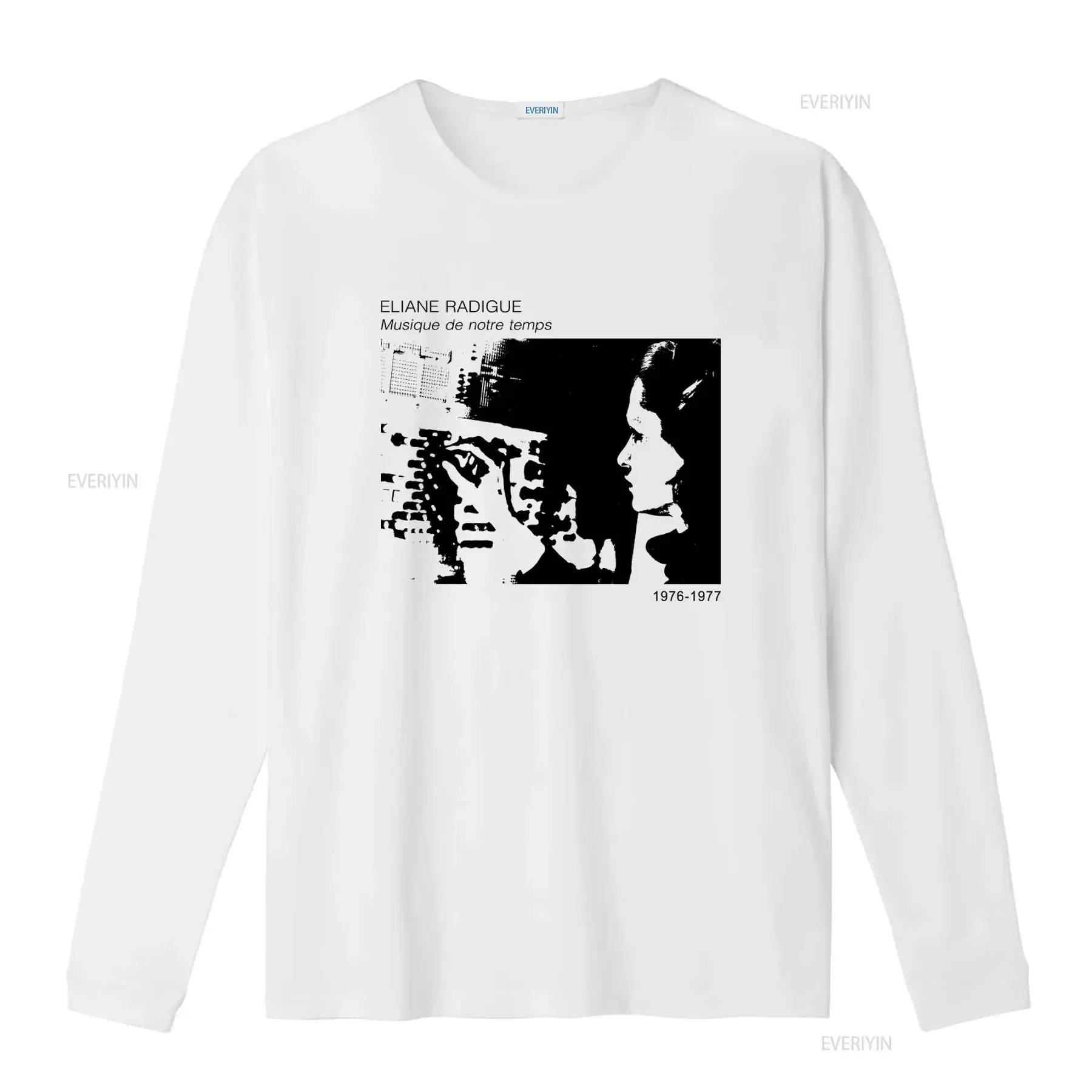 Eliane Radigue T Shirt Musique de notre temps Drones Experimental Modular Music 8 Colorways vintage Washed Soft streetwear