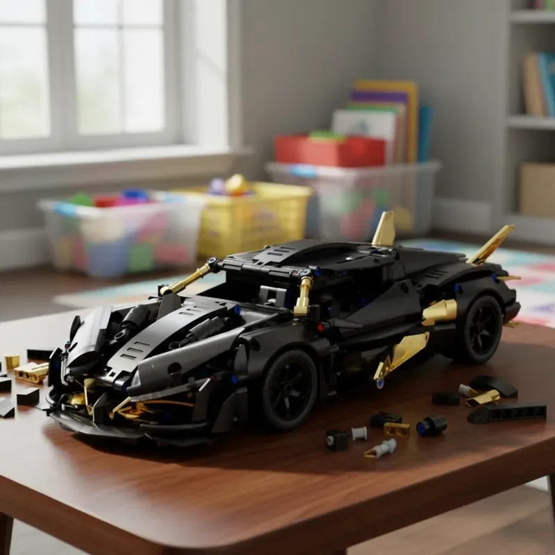 

Новый высокоскоростной спортивный автомобиль 1:14, конструктор, декор для стола, гоночный автомобиль, игрушка, подарок для детей