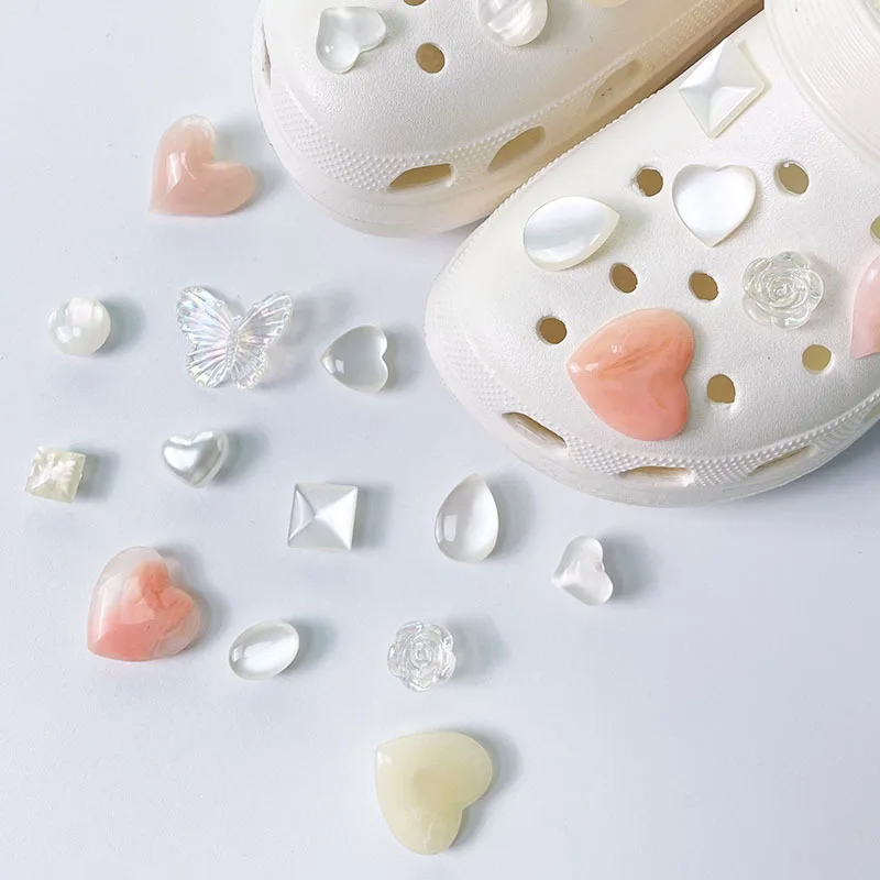 Clogs Decoration Cartoon Special-shaped Versatile 3d Removable Accessory Shoe Buckle Slipper Charms Sweet Butterfly Ornament
