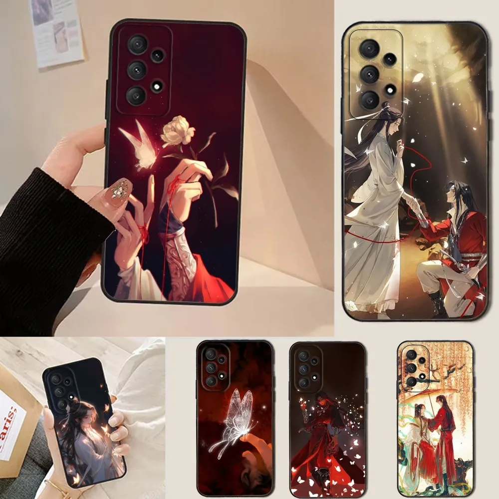 

Heavens Officials Blessings Phone Case For Samsung Galaxy A13,A21s,A22,A31,A32,A52,A53,A71,A80,Soft Black Shell