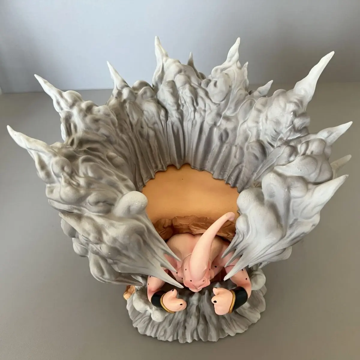 Dragon Ball Figuur Majin Buu Son Goku Angry The Ground Model Anime Action Verzamel Desktop Ornamenten Vakantie Geschenken Kinderspeelgoed