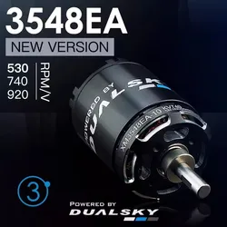 Dualsky XM3548EA 3rd Generation Suitable For Fixed-Wing Accessories Model Aircraft Motor 530KV 740KV 920KV Brushless Motor