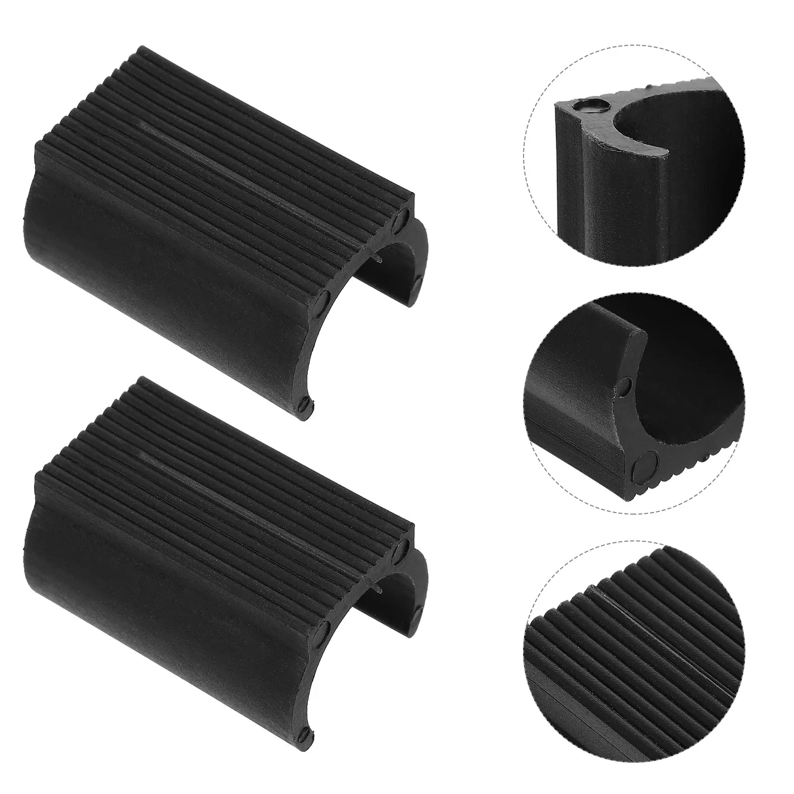 

50Pcs Non-Slip Furniture Foot Pads Plastic Chair Table Trampoline Leg Covers Anti-Skid Noise Reduction Protector Mats for Home