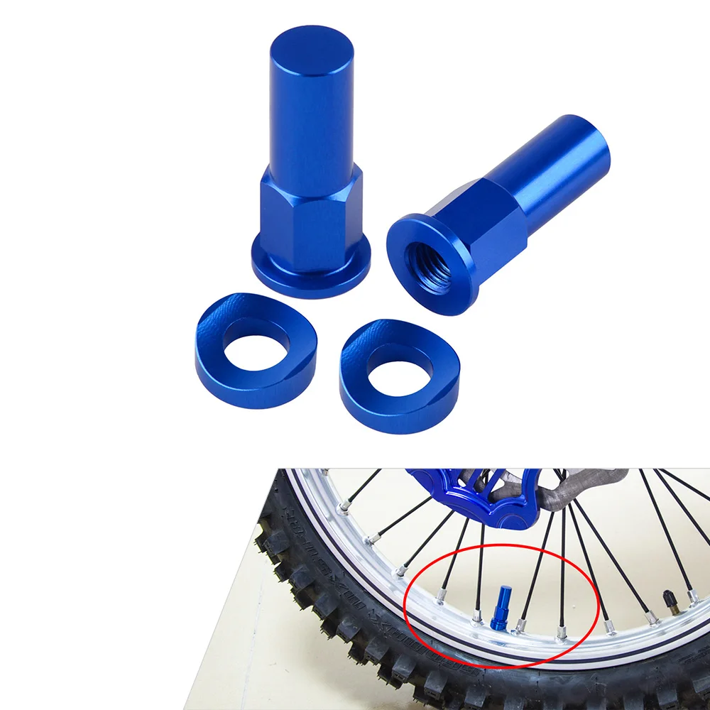 

New Motocross Dirt Bike Rim Lock Nut Spacer Kit For CR YZ KX RM CRF YZF KXF RMZ 85 125 250 450