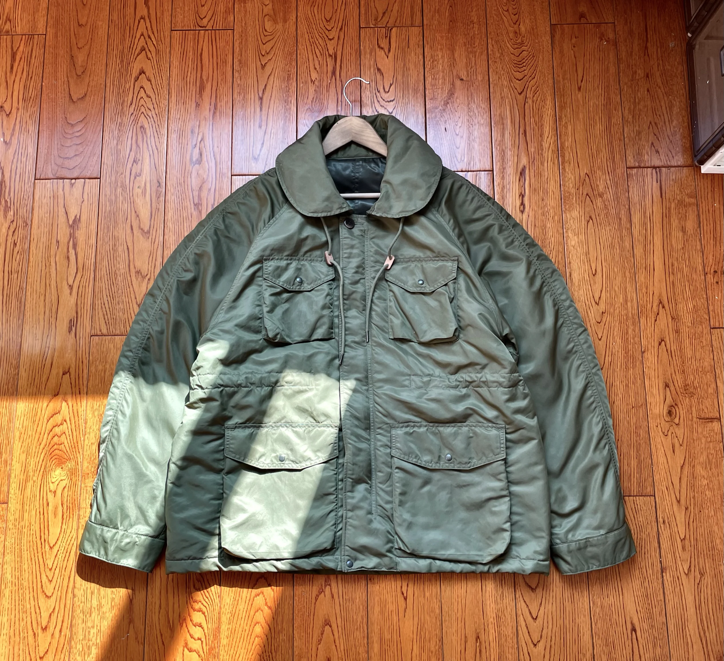 

New 2026 VISVIM P.F.D. JKT Four-Bag M65 Military Tooling Padded Jacket for men