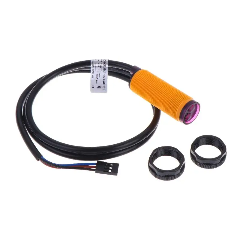 E18-D80NK Infrared Sensor Module 5V for Intelligent Obstacle Avoidance in Automation Projects