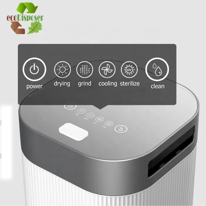 Food Cycler Smart Household Food Waste Composting Machine Kitchen Waste Processor Smart Trash Food Waste Disposer