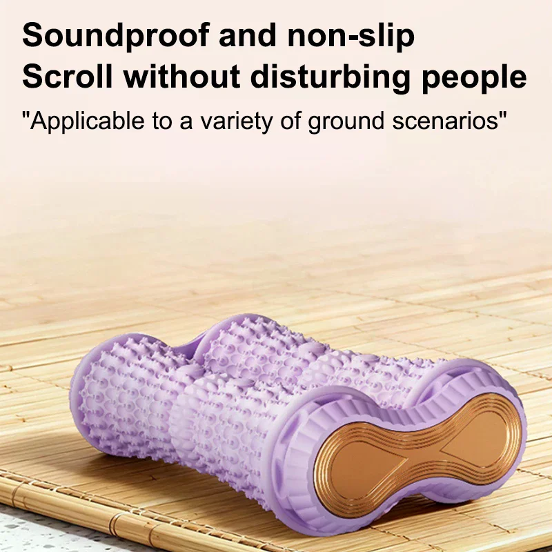 Foot Massager Massage Roller Yoga Massage Ball Plantar Fascia Roller Muscle Relaxation Care Plastic Manual Foot Massager Rollers