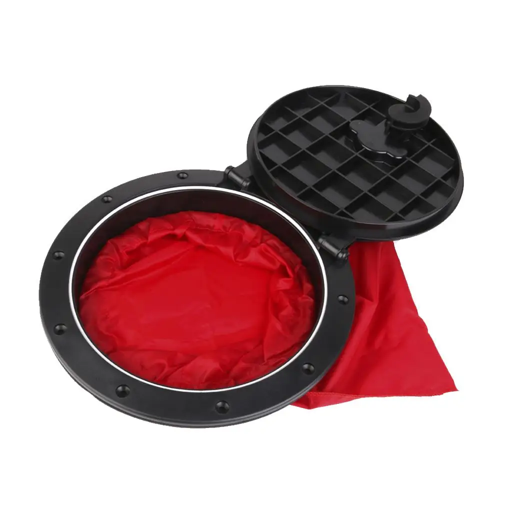 Durable 8 Inch Kayak Deck Plate Hatch Cover Storage Bag for Marine Boat Equipment Recreational Sailing Canoe