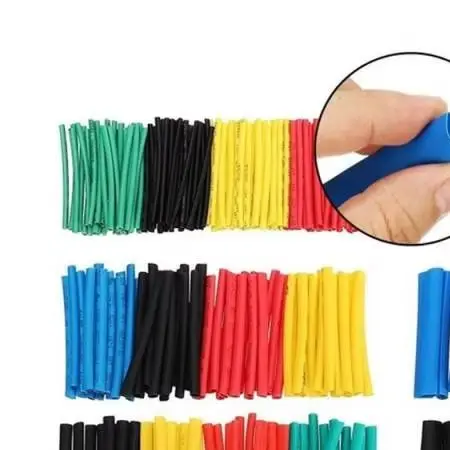 360Pcs 2:1 Heat Shrink Tubing Kit Polyolefin Wire Cable Insulation Sleeve Assorted Sizes Colors For Electrical Repair