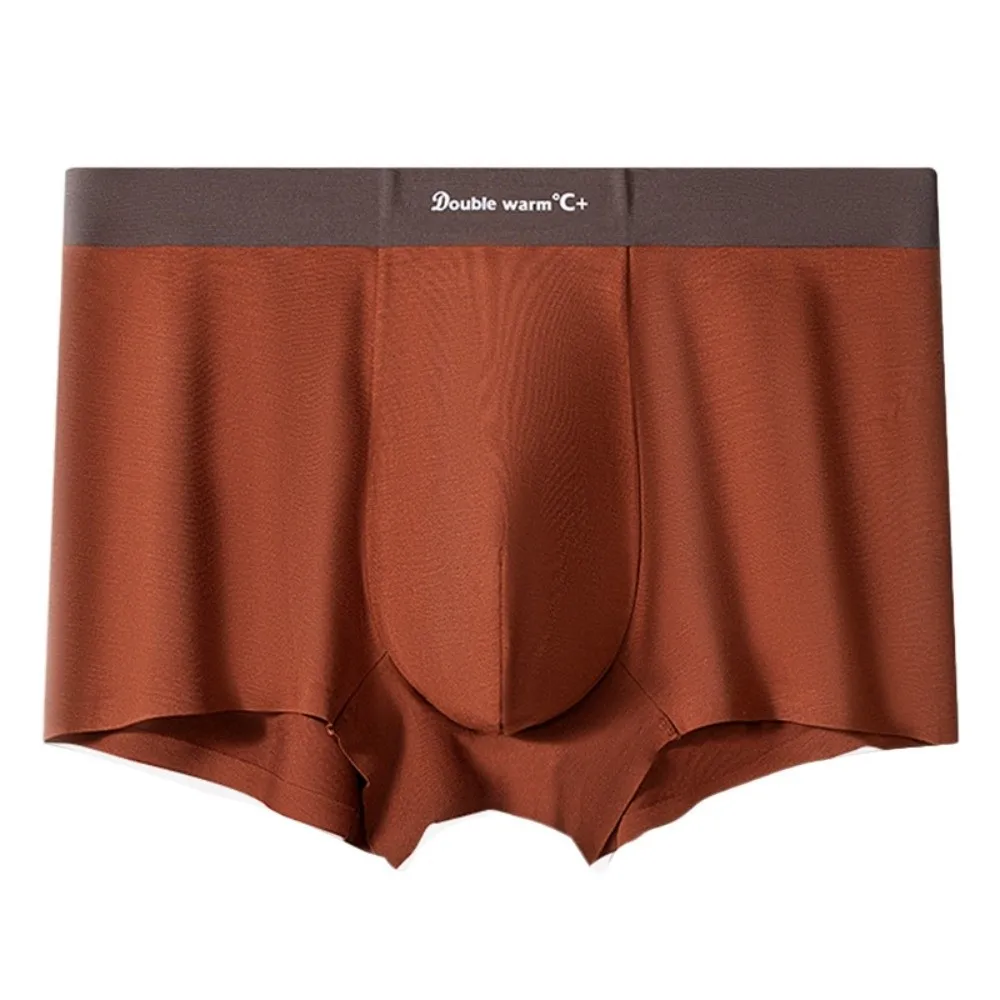 

Breathable Plus Size L-3XL Man Boxer Briefs Mid Waist Seamless Seamless Panties Boxers Underpants Lingerie Underwear for Men Men