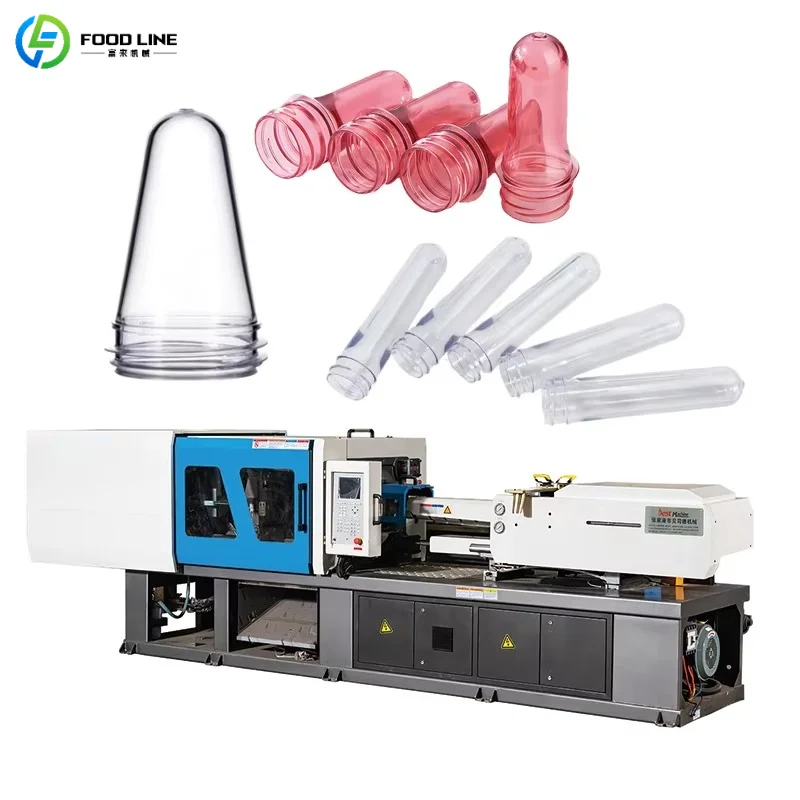 Customized PET Preform Injection Molding Machine High Precision Horizontal Plastic Preform Production Machine for Bottles