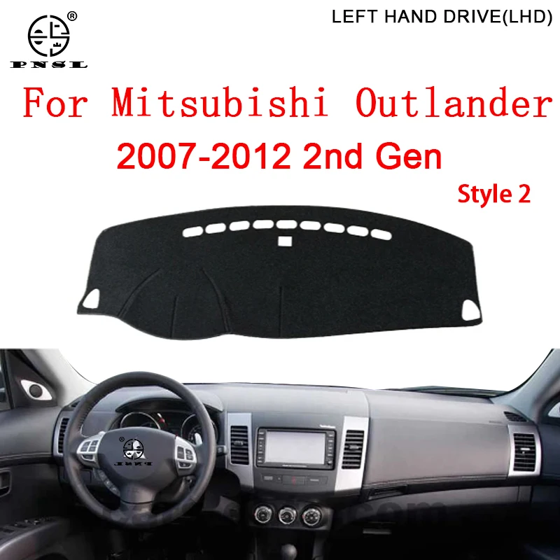 For Mitsubishi Outlander Airtrek 2001 2002 2003 2004 2005 2006 1st Generation Dashboard Cover Pat Dash Board Mat Carpet Dashmat