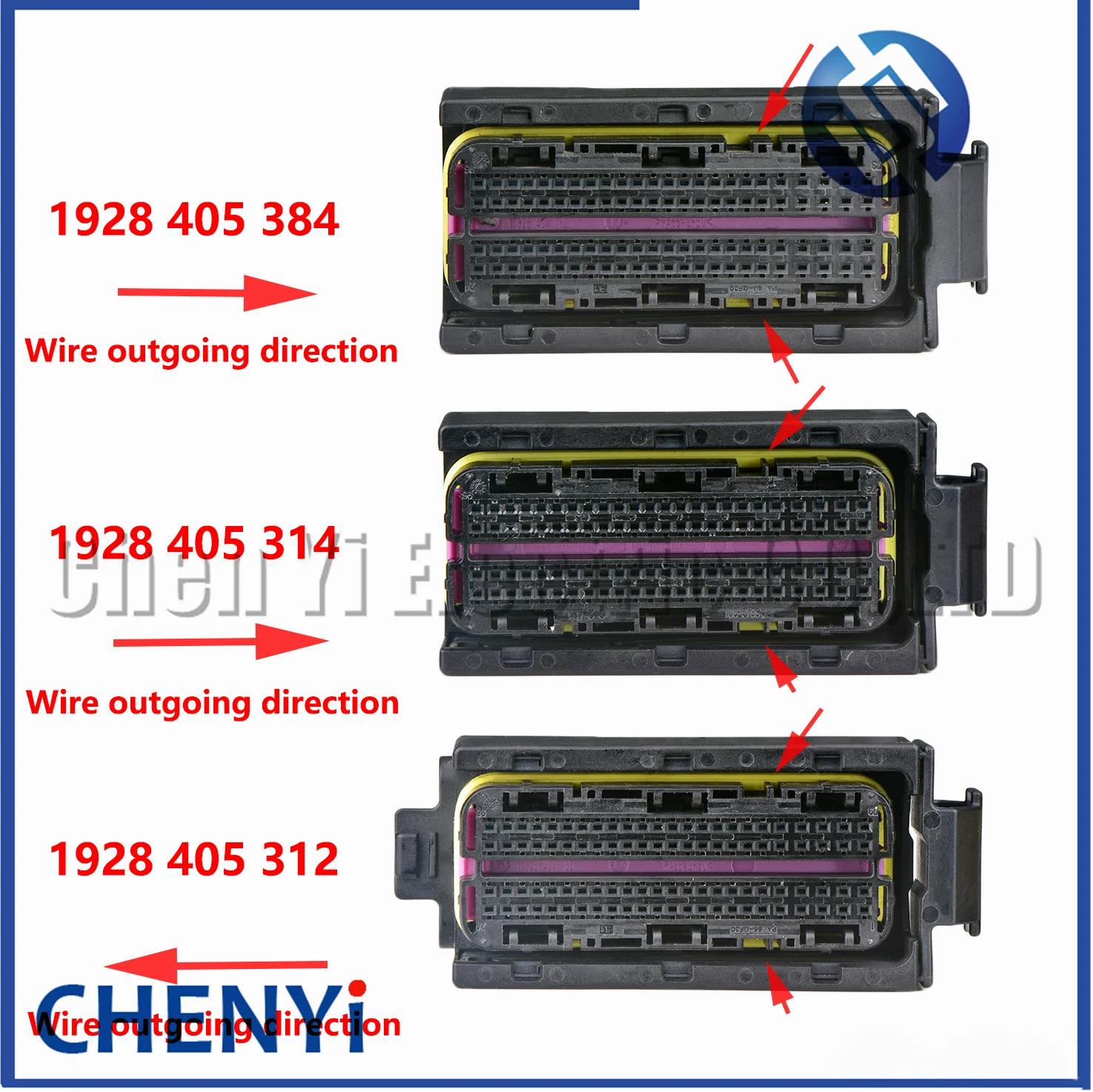 96 Pin EDC17 EDC17CV41 EDC17CV42 Engine Computer Board Connector ECU harness Plug 1928405316 1928405312 1928405384 1928405314