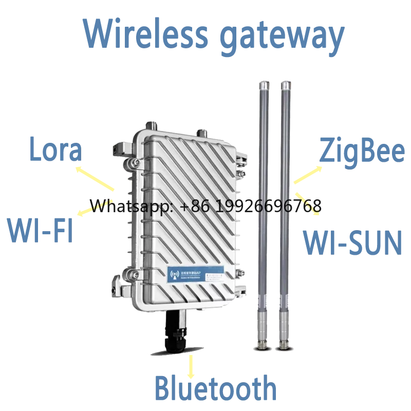WI-SUN Gateway Controller for Solar Street Lights Long-Range Wireless IoT Gateway with 4G/Ethernet Connectivity