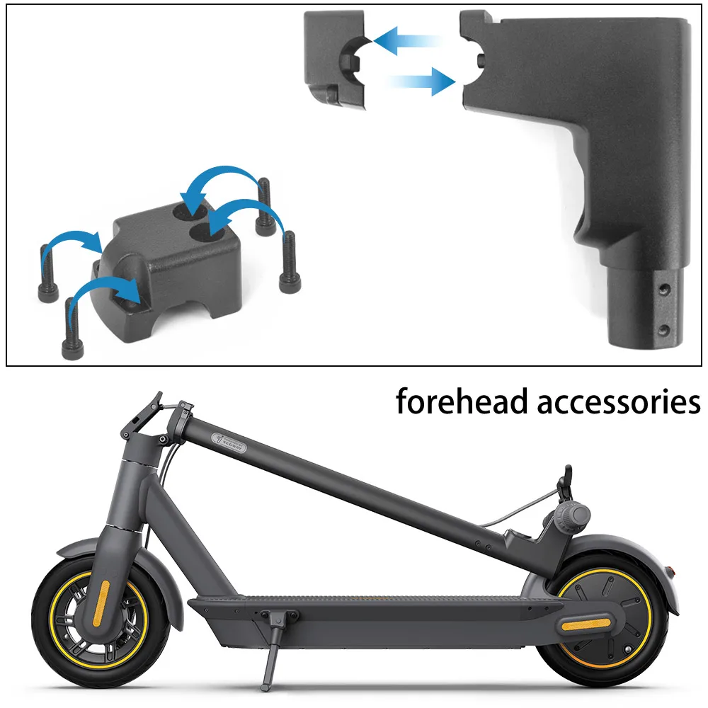 Scooter Stem Bracket Handlebar Front Fork Stem Connector Bracket for Segway Ninebot MAX G30 Electric Scooters Dashboard Base