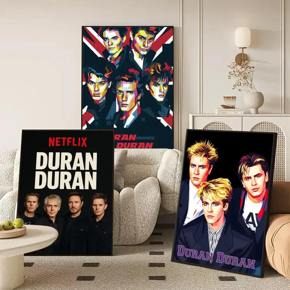 D-Duran D-Duran Poster Waterproof Self-Stick Wall Art Stickers, Removable Wall Decor for Living Room and Bedroom