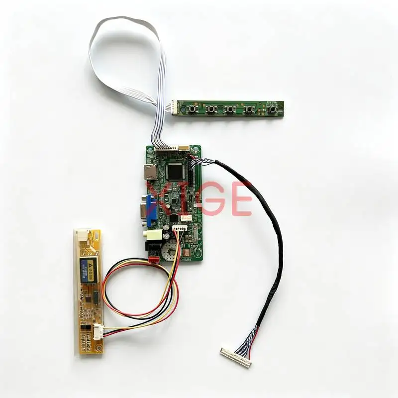 

For N154C1 CLAA154WP04 CLAA154WP05 N154C3 Monitor Controller Drive Board DIY Kit HDMI+VGA 1-CCFL LVDS 30-Pins 1440*900 1440x900