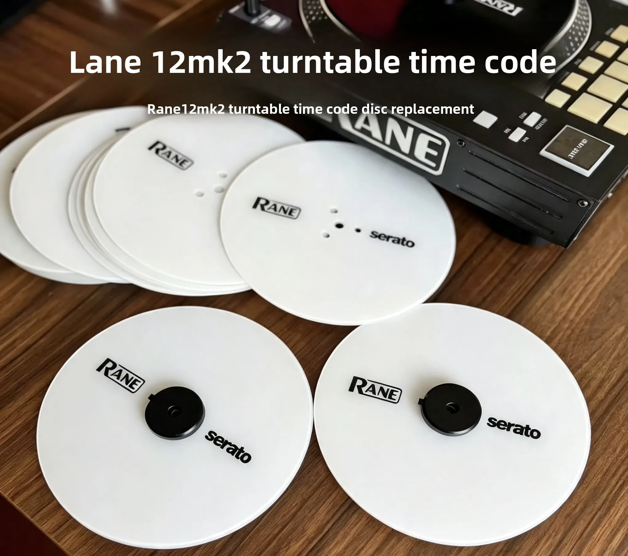 NM1201810 Turntable Disc Slipmat For Rane One MK1 Rane Twelve Controller Serato DVS Timecode DJ Vinyl Pad