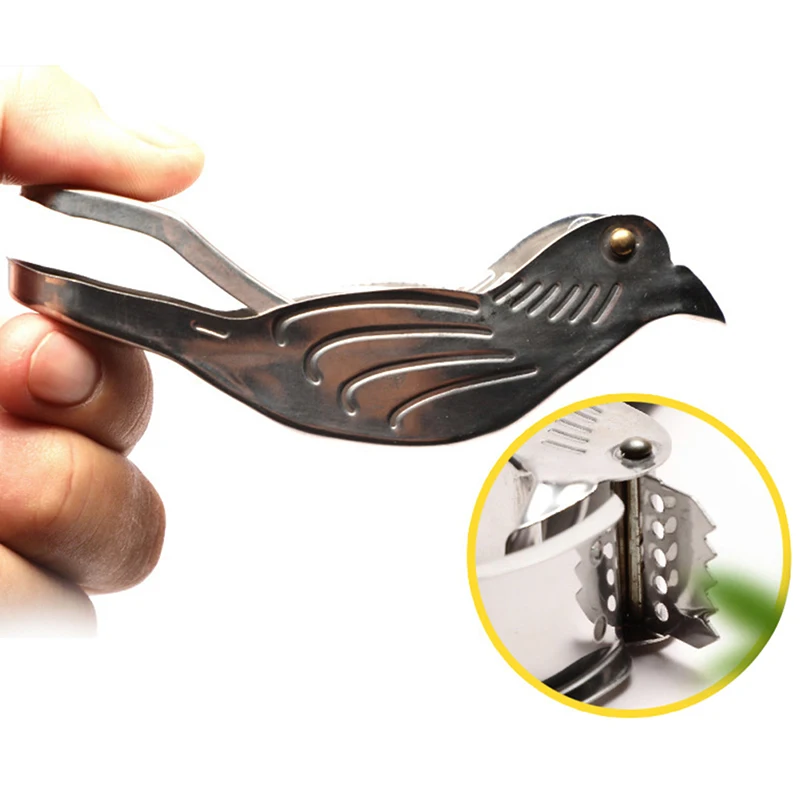 Bird Lemon Wedge Squeezer Anti Corrosion Hand Press Orange Juicer Handheld Portable Metal Citrus Stainless Steel For