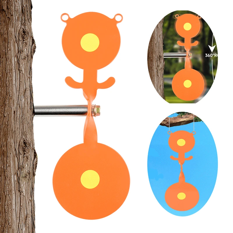 Tree Target Rotating Target & Hanging Metal Bear Targets   Bow  Accessories Hanging and Shooting Screwed-Type Airgun