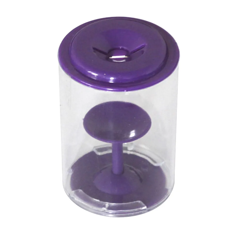 Purple Rotative Coin Bank Creative Saving Pot Holder Funny Kids Child Pressure Relief Encourages Money Saving Creative Coin Box