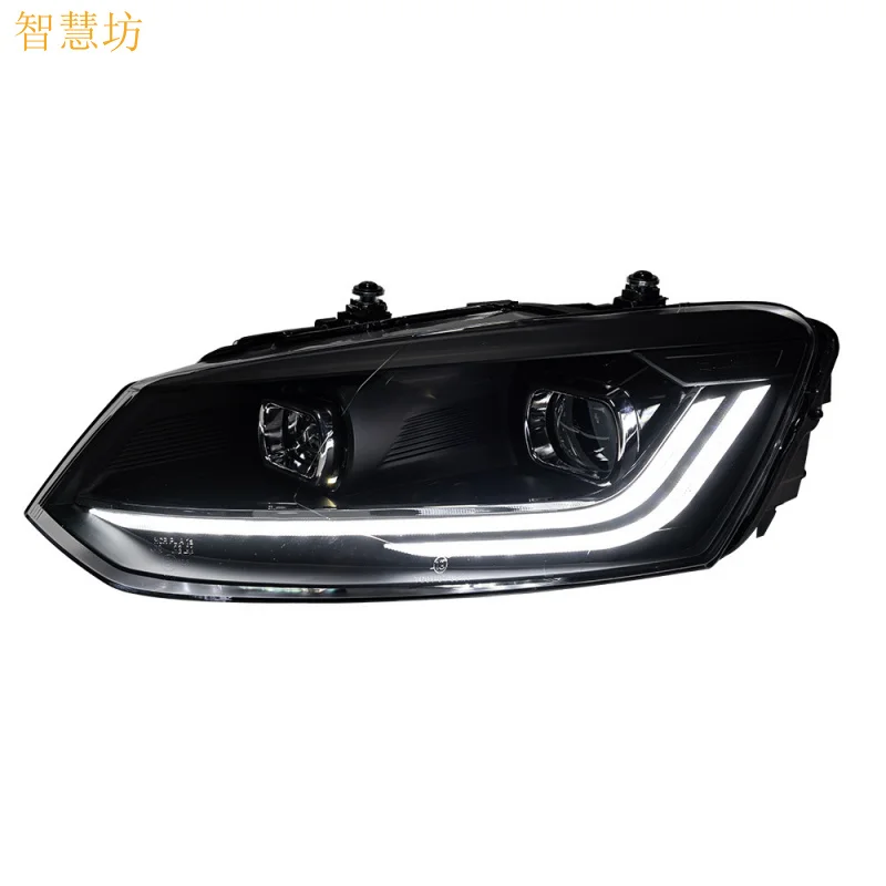 Suitable  for Polo 11-18 Polo Headlight Upgrade Modification LED Turn Signal Daytime Running Light Car Cross-Border