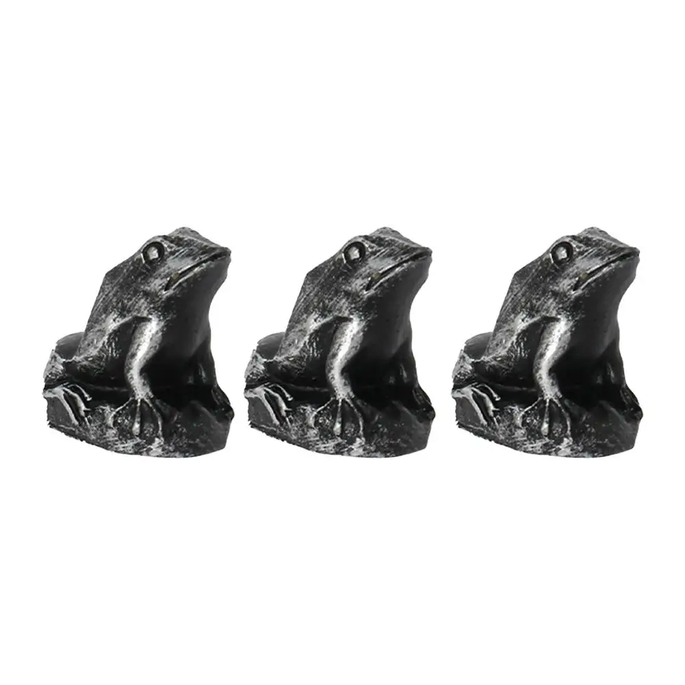 Plant Pot Feet Set of 3, Tortoise/Dog/Frog/Cat Resin Craft Pot Decorative Feet, Small 5.5cm Animal Statue Pot Base Planter Riser
