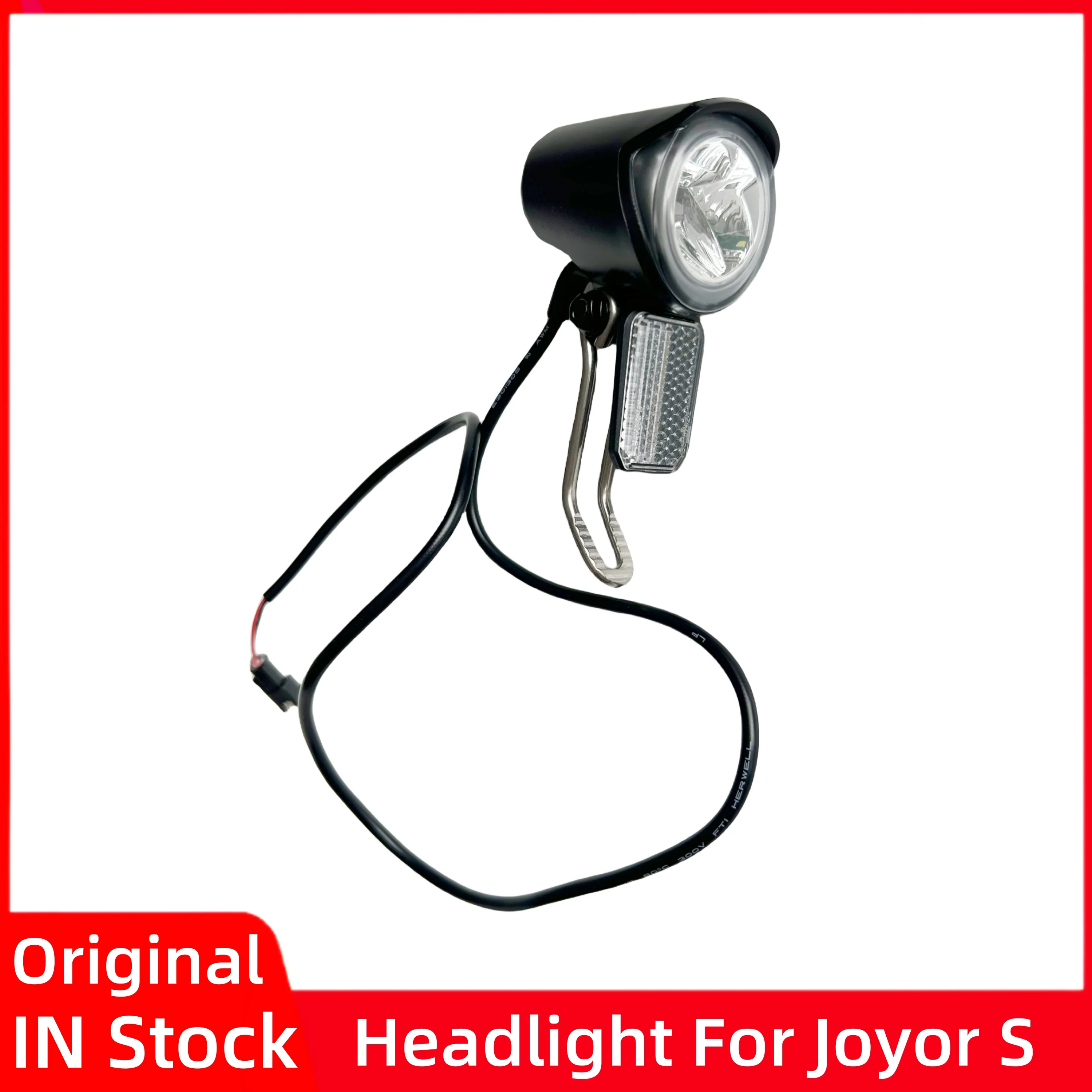 Original Headlight For Joyor S5 S8 S10s S series Electric Scooter Handlebar Lamp Head Front LED Light Replacement Accessories