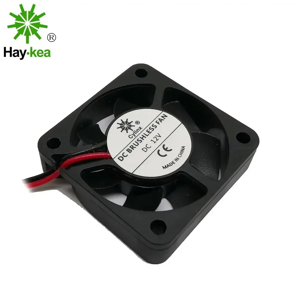 2PCS 12V Mini Cooling Computer Fan - Small 4010 40MM 40x40x10mm Multiple options DC5V 12V 24V 2 Pin  Brushless 3d printer parts