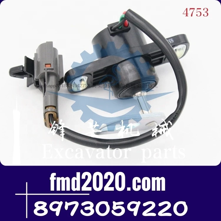 Supplied for Grader 600P, 4HK1 accelerator pedal sensor 8-97305922-0, 8973059220