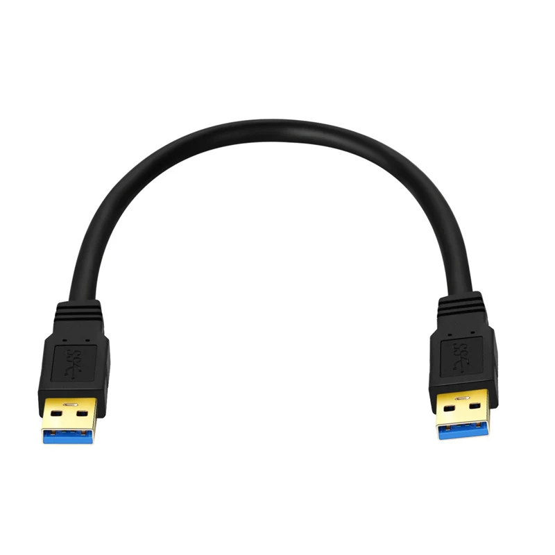 0.3m USB 3.0 Data transmission Cable with 5 Gbps Ultr-fast data transmit transfer for PC Laptop Projector Mobile Hard Disk etc