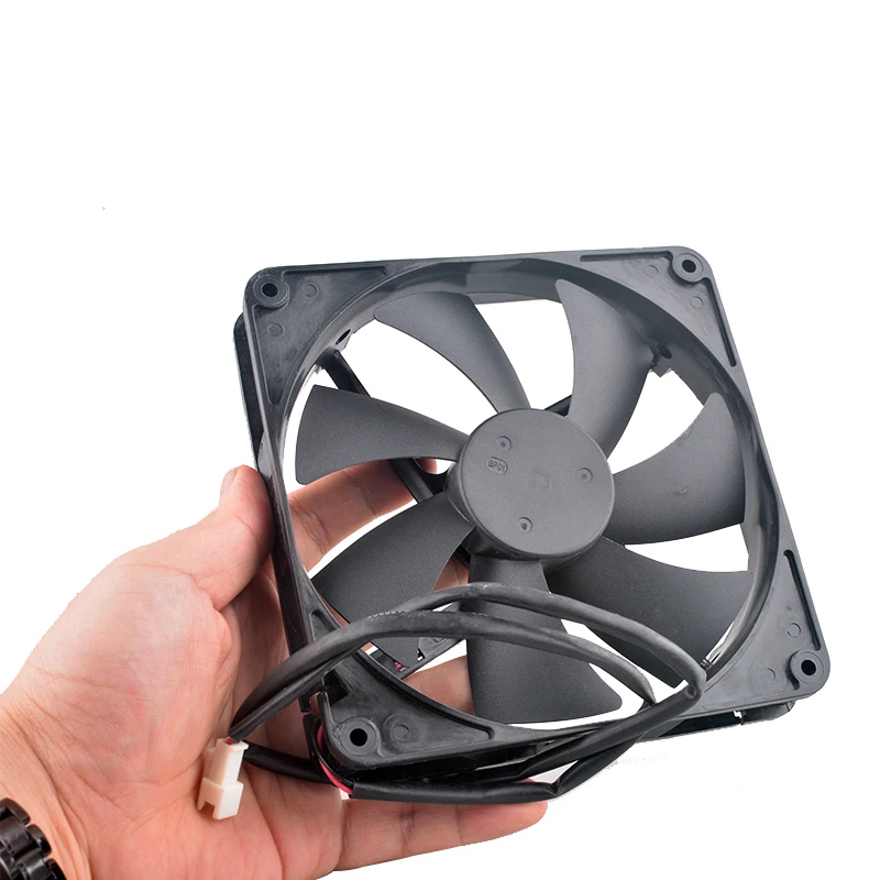 Y-Y 14025H12B 14 سنتيمتر 140 مللي متر مروحة 140x140x25 مللي متر DC12V 0.30A 2-pin 1800 دورة في الدقيقة المزدوج الكرة تحمل مروحة التبريد لإمدادات الطاقة الهيكل
