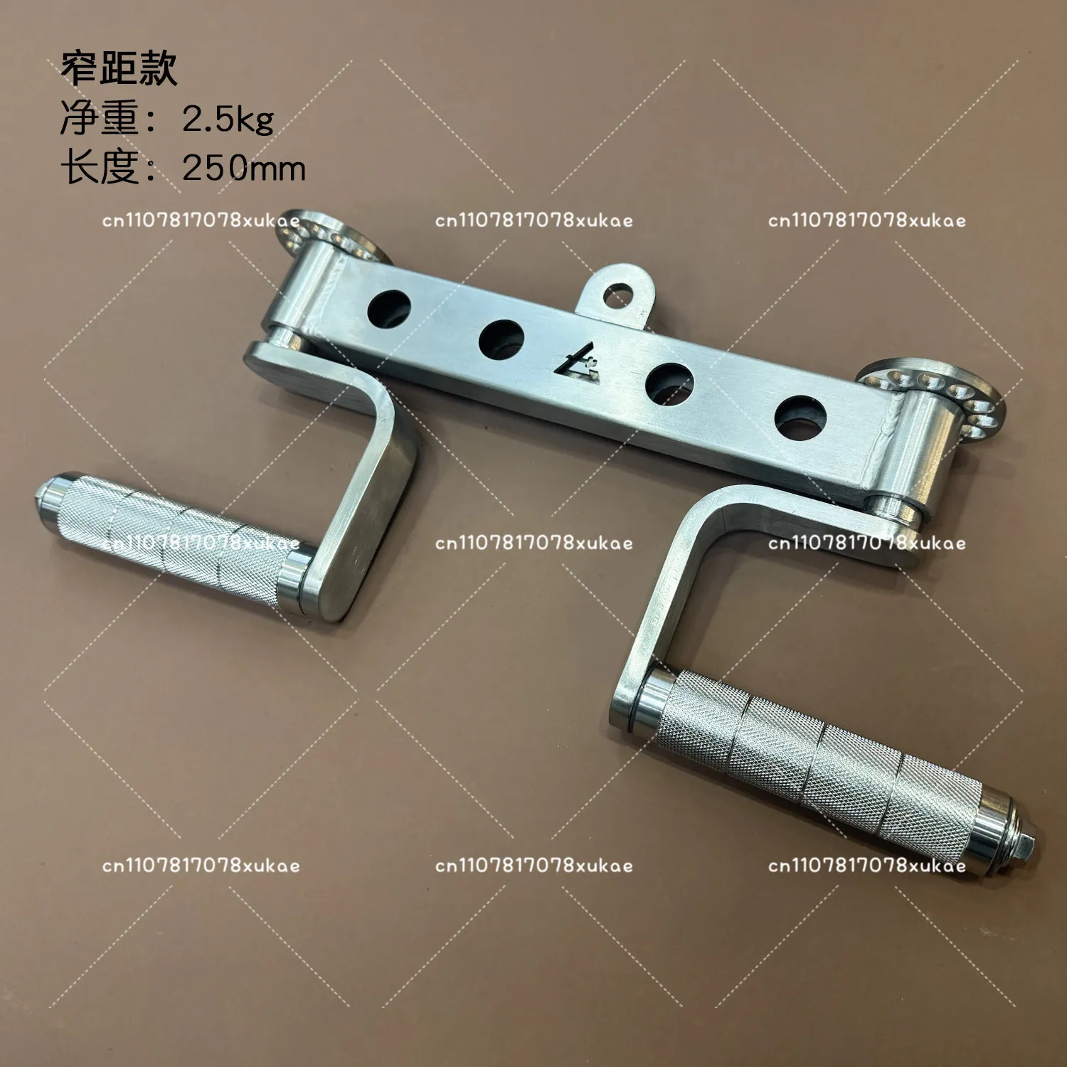 Multifunctional Squat Barbell Bar, Stainless Steel Rotating Deadlift Press Bench Press Bar, Home Gym Fitness Equipment
