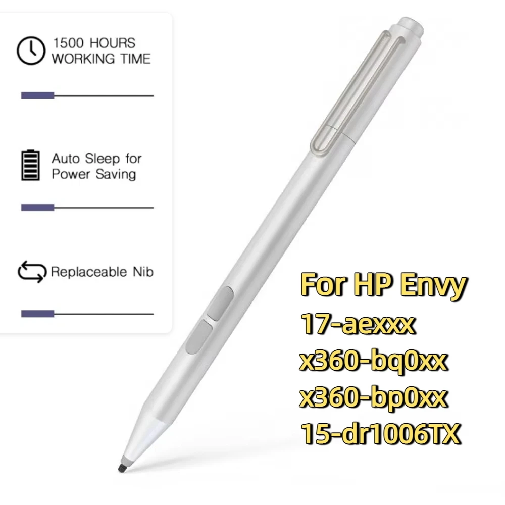 

Стилус MPP2.0 Pencil 4096 для HP Envy 17-aexxx x360-bq0xx x360-bp0xx 15-dr1006TX для Surface Pro X 7 6 5 4 3 Go/Book/Studio