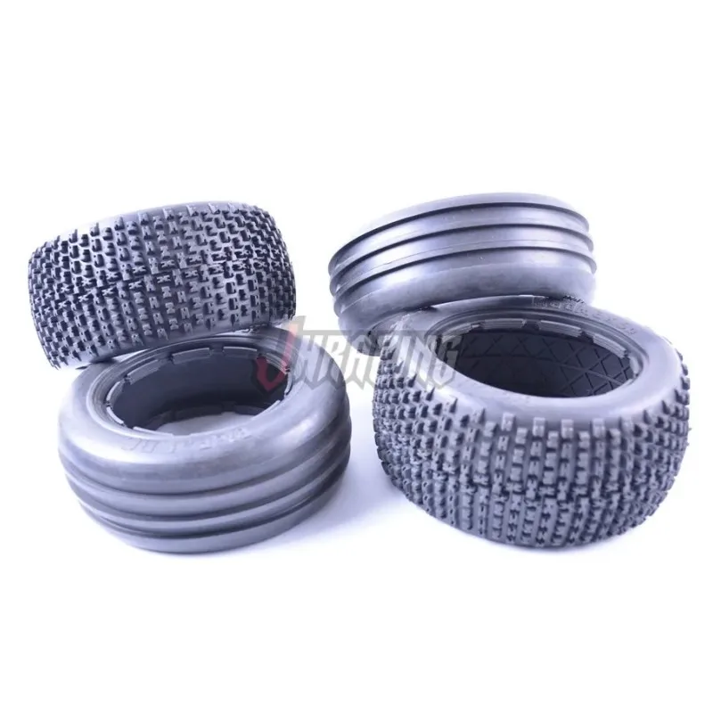 Madmax ยางรถแทร็กสิ่งสกปรกด้านหลังยางร่องหน้าสำหรับ HPI Baja 5B SS King Motor rovan Buggy