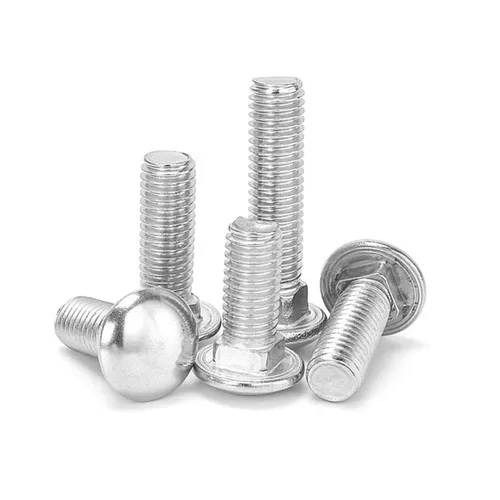 Imagen 2 del producto 1/2/3/5/10/25 Uds M3 M4 M5 M6 M8 M10 M12 GB12 A2-70 304 armadura de acero inoxidable cabeza redonda cuello cuadrado tornillo de carro perno de entrenador