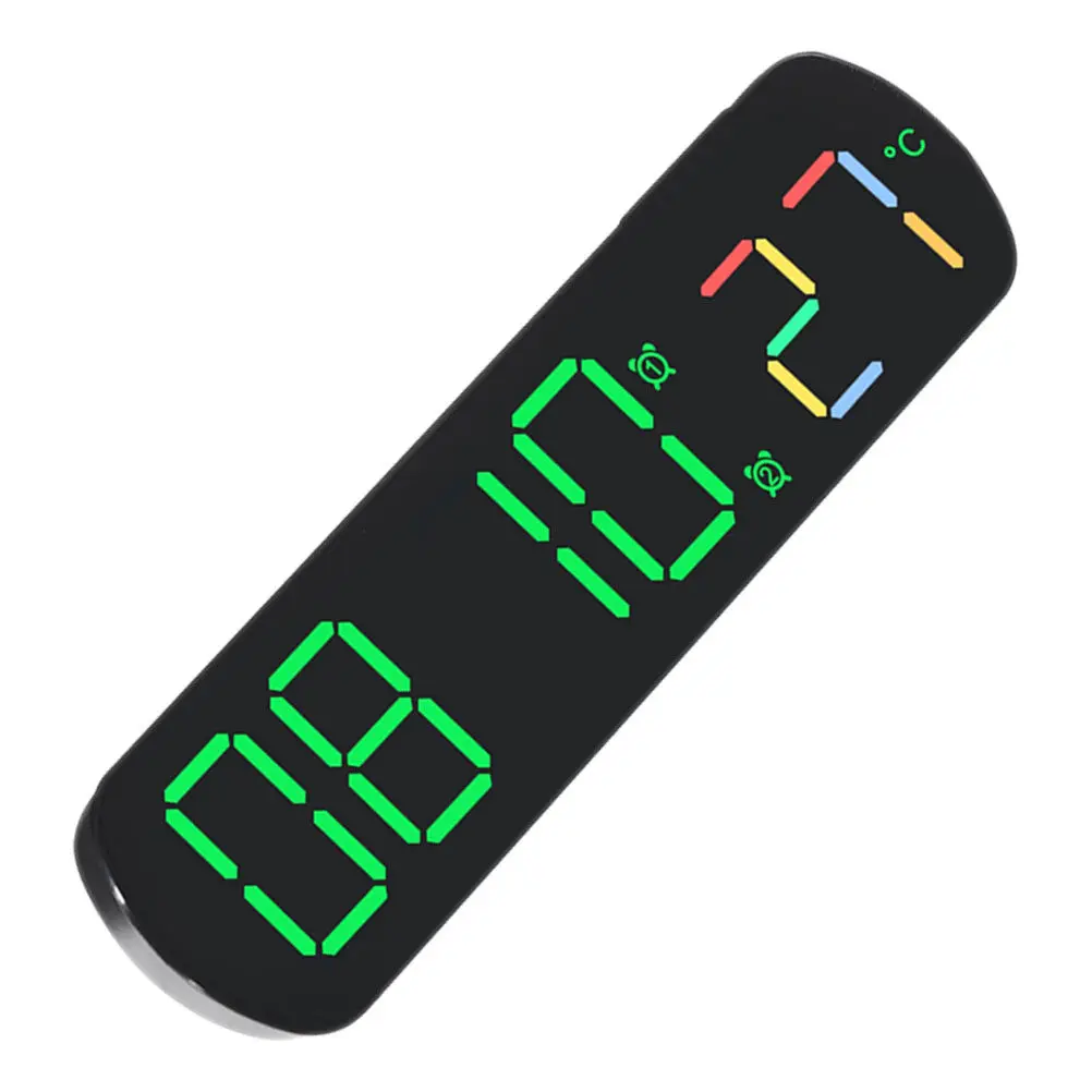 Digital Alarm Clock Multi-Function Desk Clock Temperature Countdown LED Timer for Bedroom Table Office Use Clocks