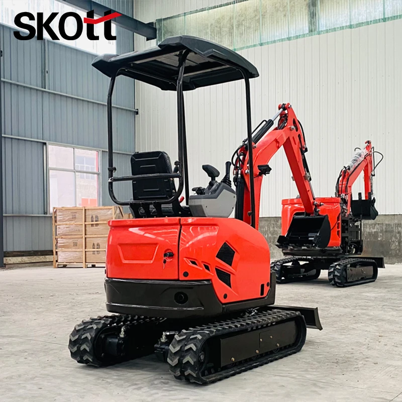 Best Selling 1.8T Compact Excavator | CE & ISO Certified | OEM Customization | Direct Factory Price with Support