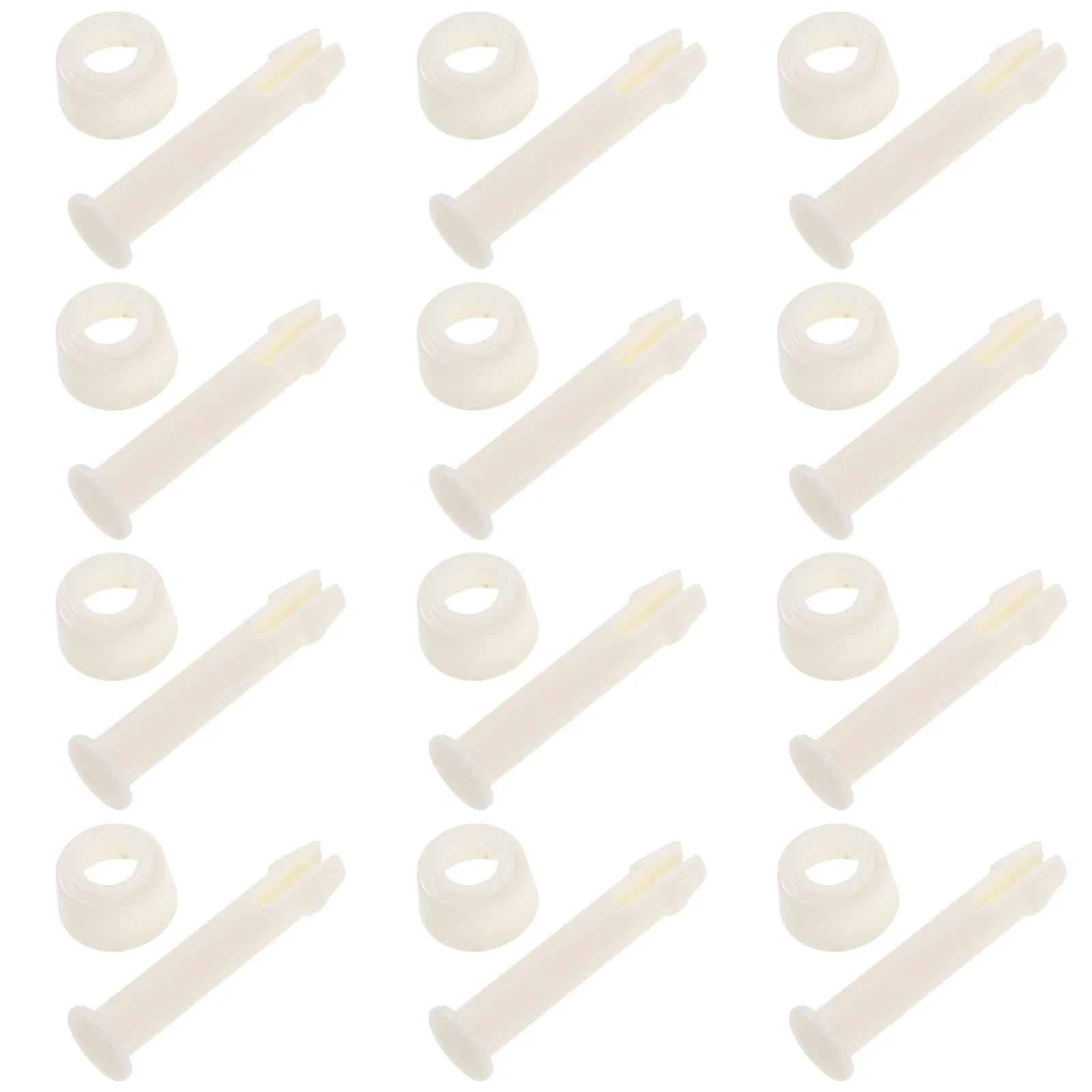 

12Pcs Pool Pole Locking Pins Cap Cover 5cm ABS Material Replacement Attachment For Spa Water Park Cleaning Tools Skimmer Net