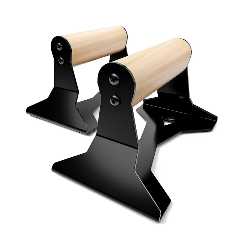 

High-Density Foam Pullup Dip Wooden Push Up Bars Anti-Fatigue Design Effective Strength Training Sit-Up Push Ups 2025 Newly
