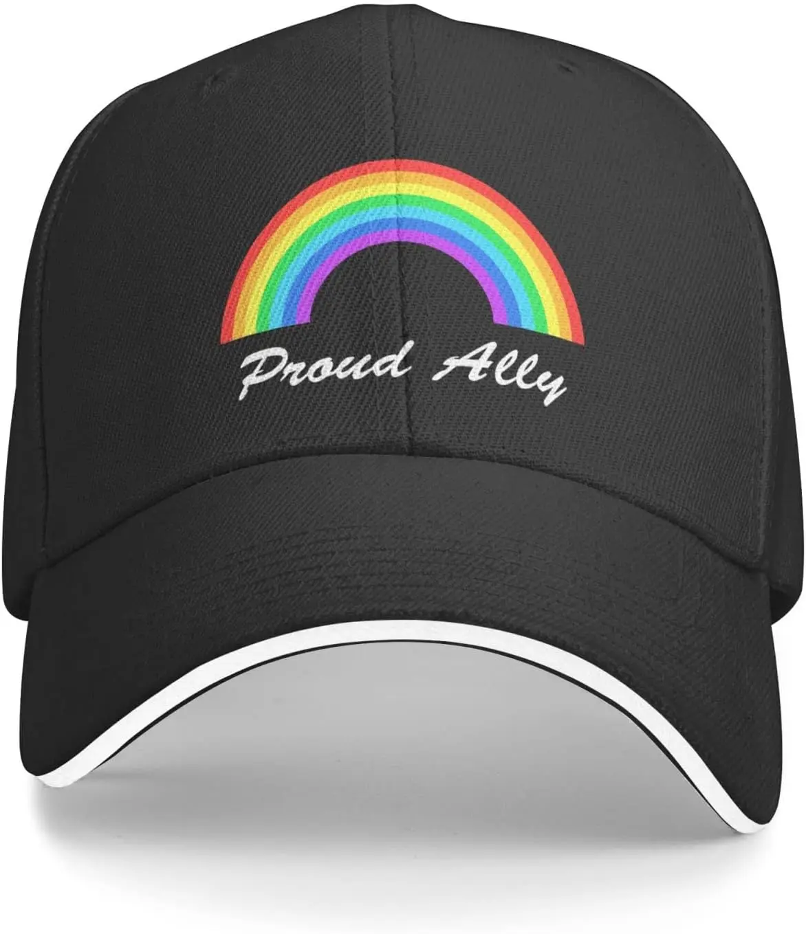 Pride Month LGBTQ Gay Pride Ally Hat for Men Women Adjustable Dad Trucker Hats Classic Baseball Cap