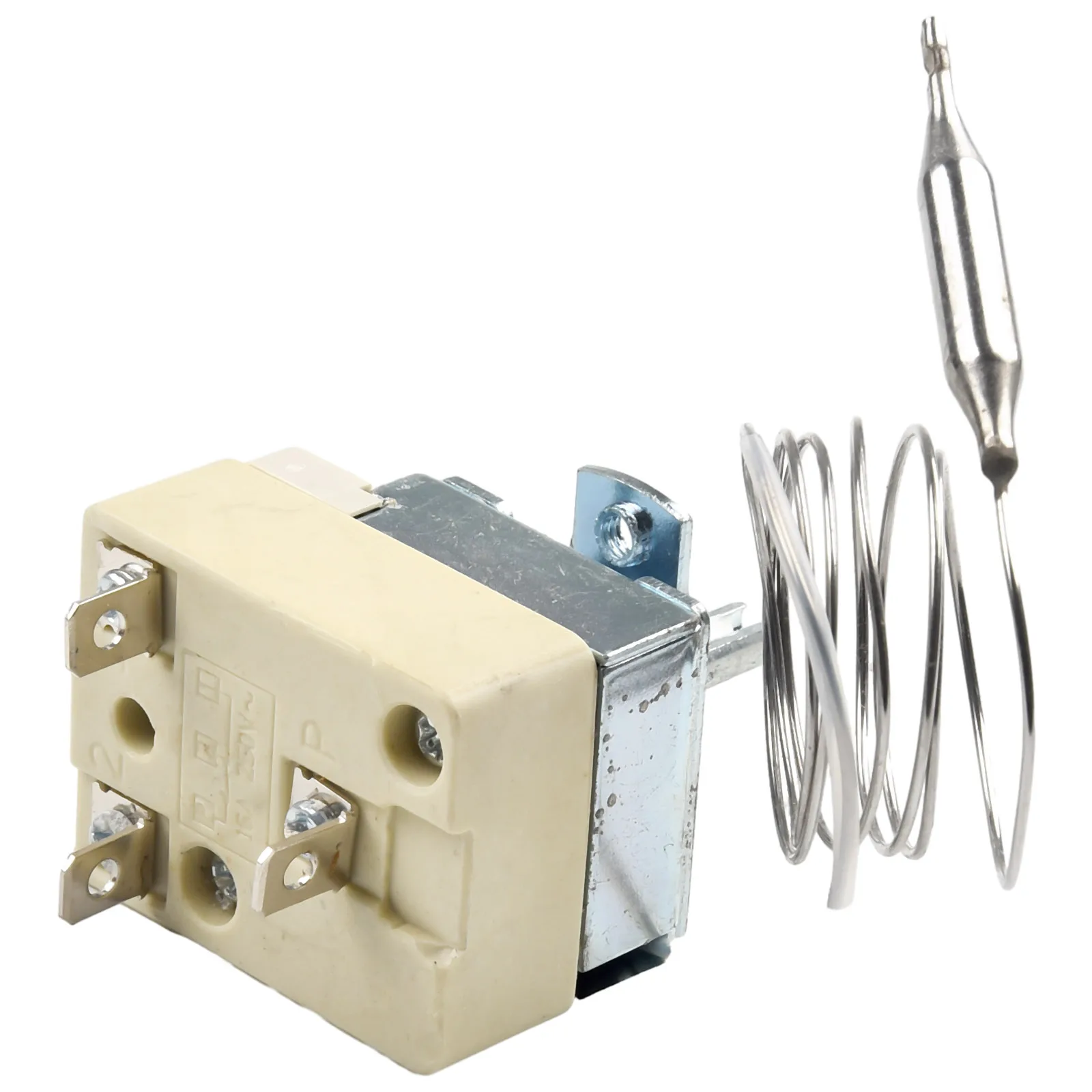 Thermostat Electric Oven Home Kitchen Expansion Knob Parts Replacement Temperature AC 250V Controller 3Pin 50-300℃