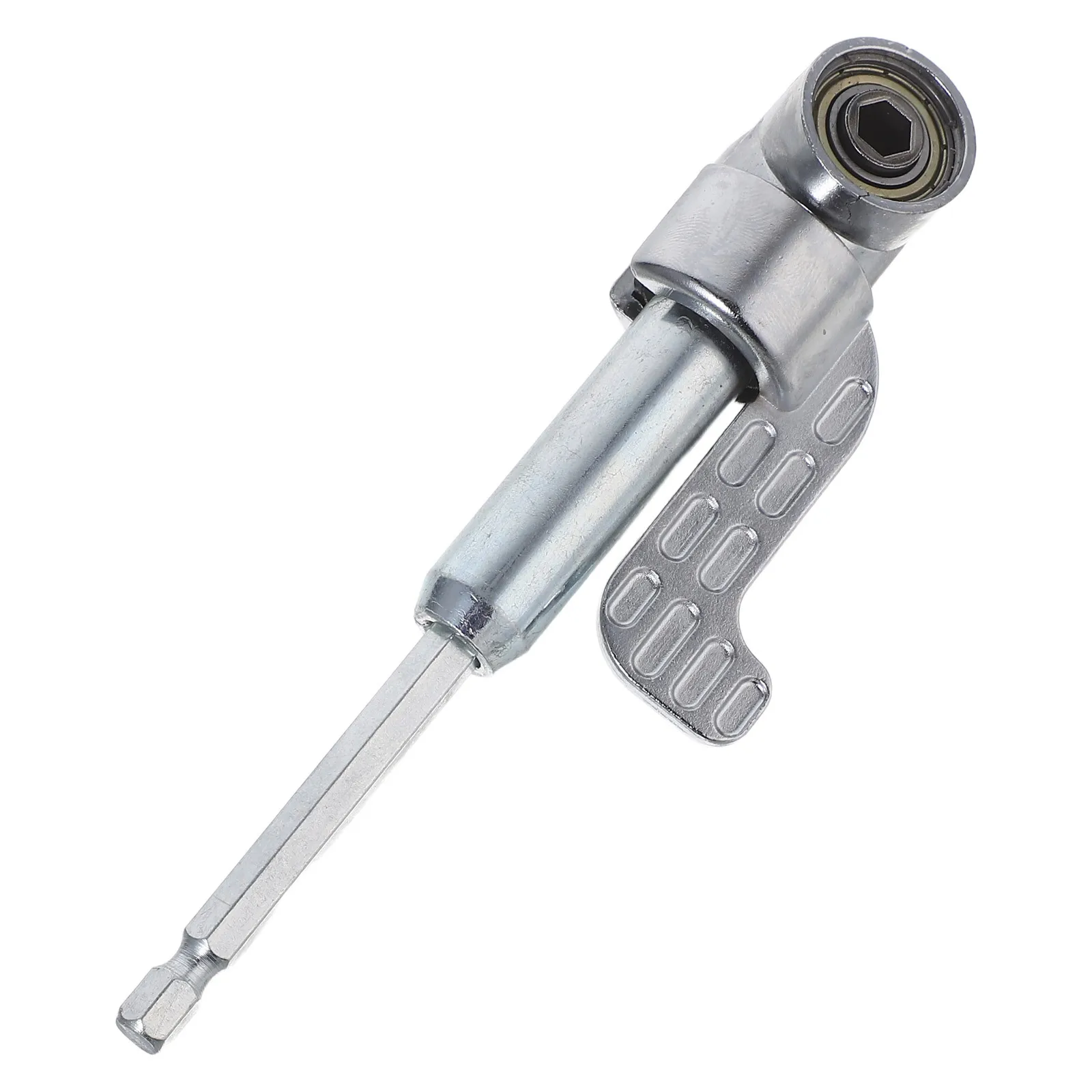 105 Degree Right Angle Driver Extension Hex Drill Bit Screwdriver Socket Holder Adaptor Power Tool Attachment for Tight Spaces
